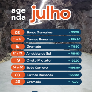 07/07/2026- Agenda Julho