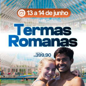 13/06/2026 a 14/06/2026- Termas
