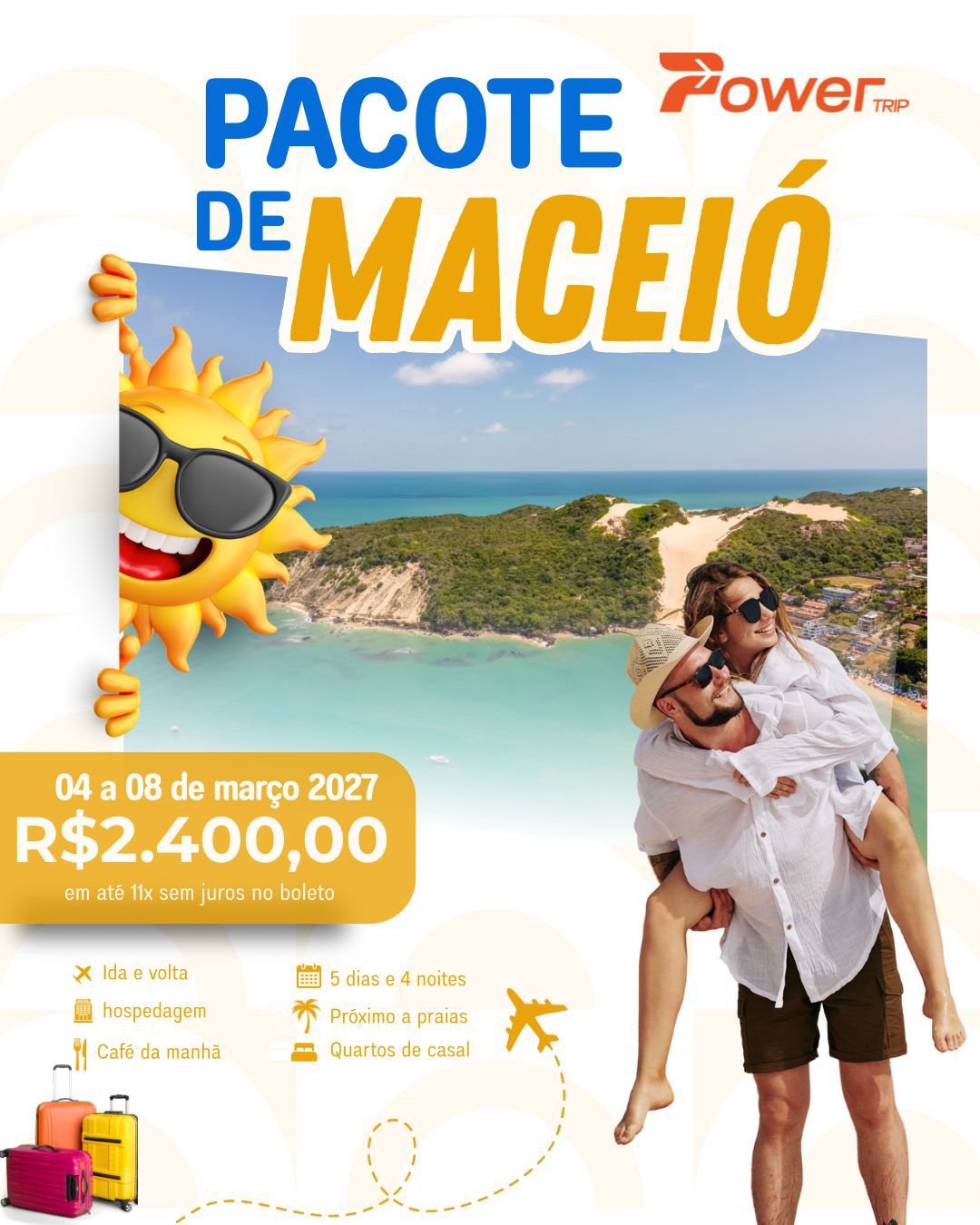Maceió 04 a 08 de março 2027