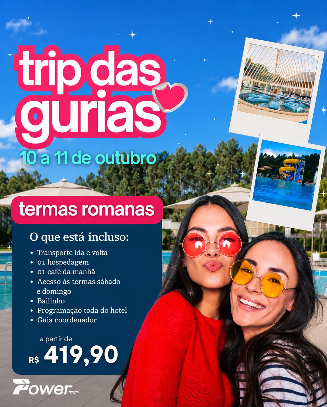 Trip das Gurias 10 a 11 de outubro