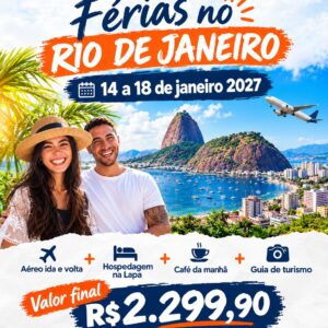 Rio de Janeiro - 14 a 18 de janeiro 2027